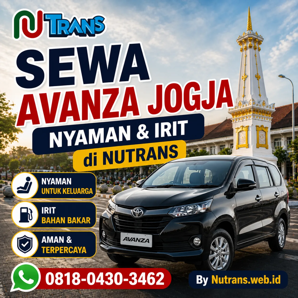 Sewa Avanza Jogja Nyaman